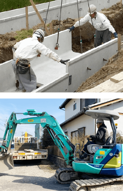 造園土木工事の仕事について